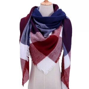 SCARF Multi Color Cashmere Blend.